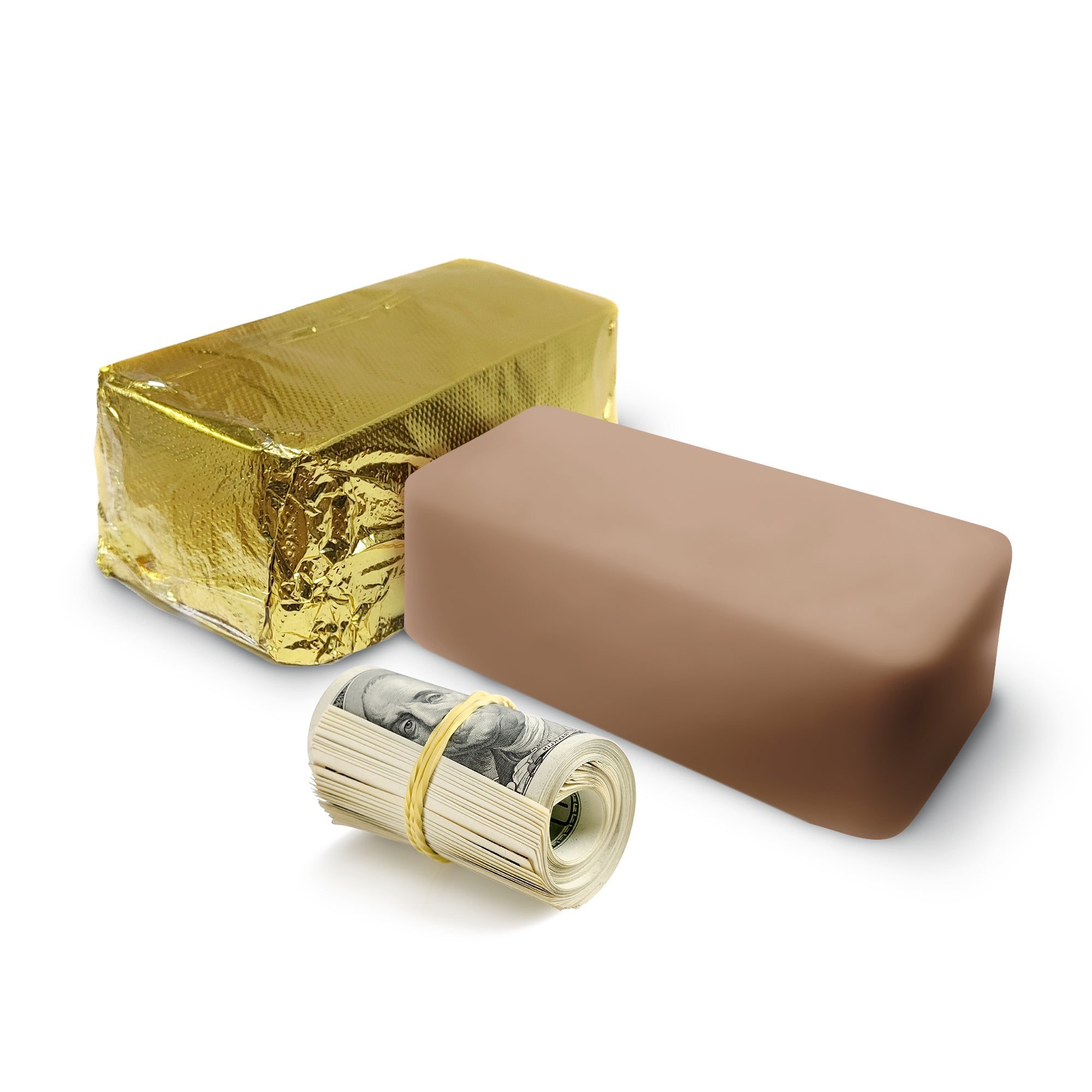 GIANT COFFEE SHOP GOLD BAR CASH WAX MELTS