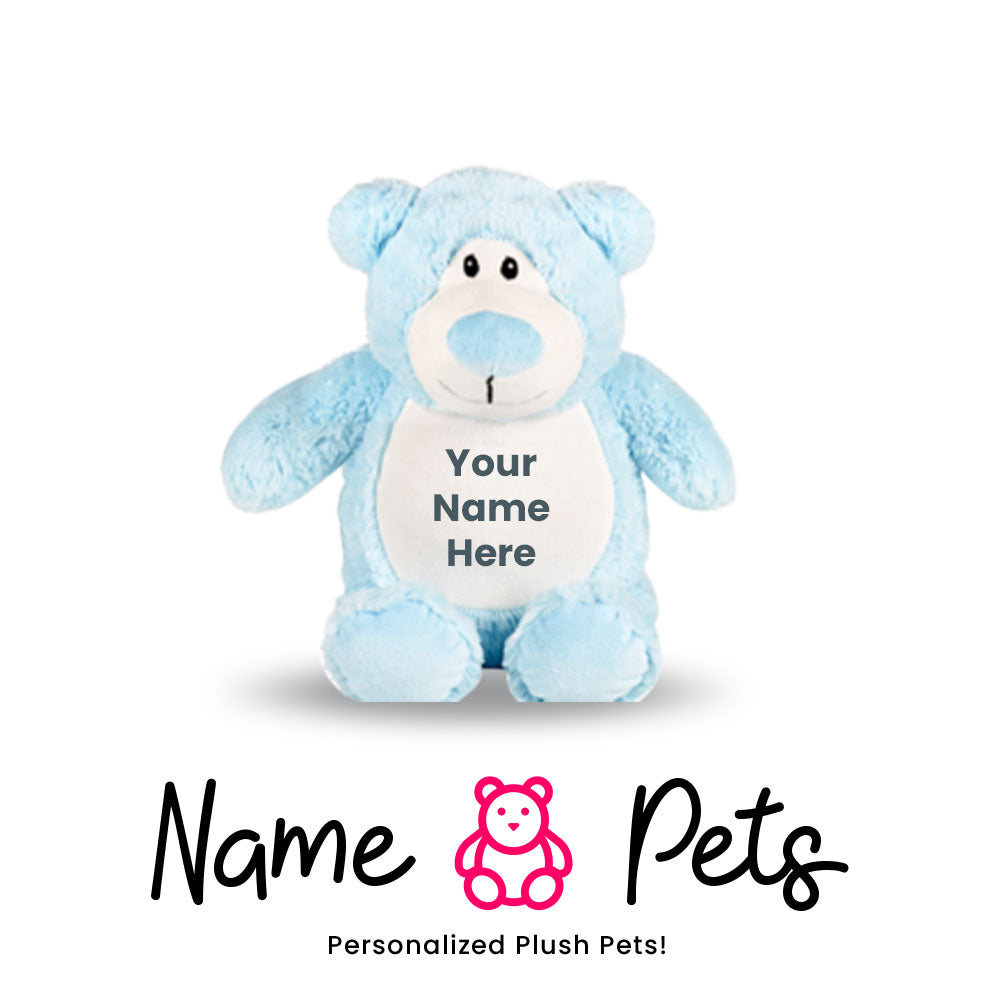 Bear-Blue Name Pet