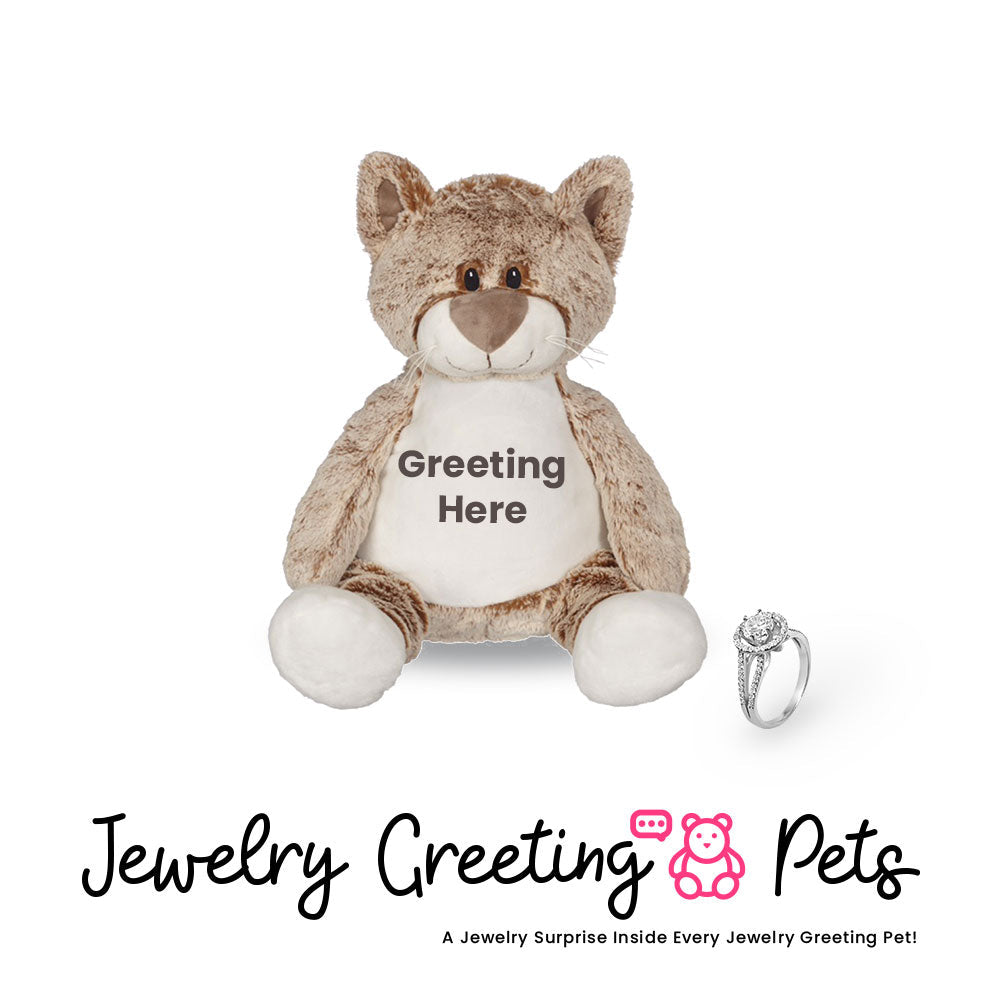 Cat Jewelry Greeting Pet