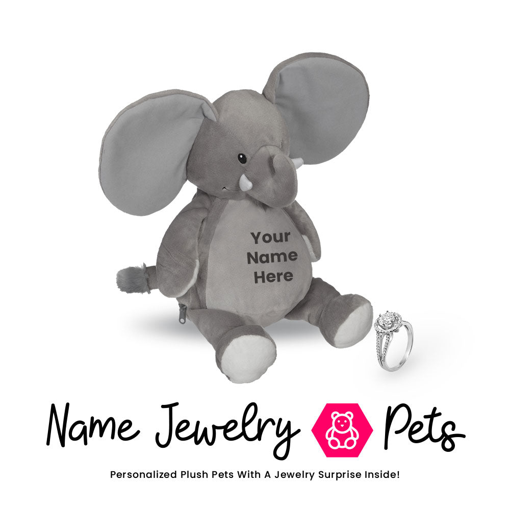 Elephant-1 Name Jewelry Pet