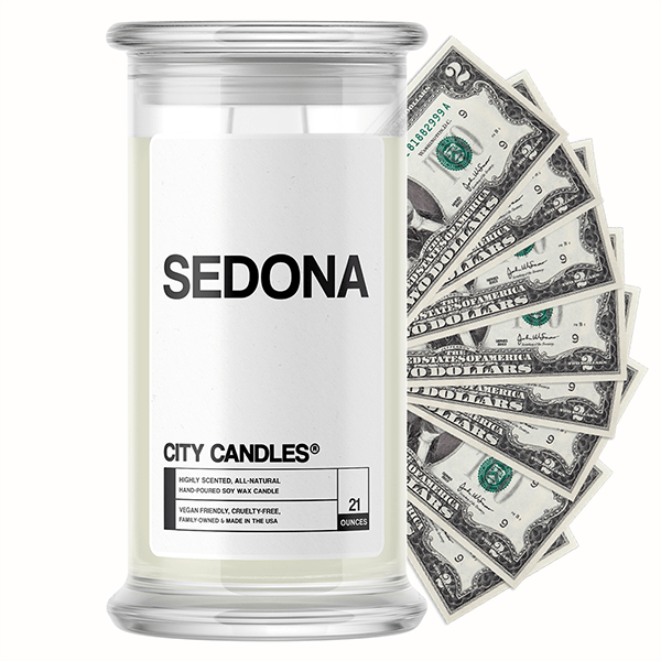 Sedona City Cash Candle
