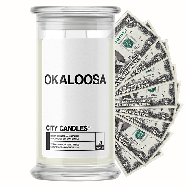 Okaloosa City Cash Candle