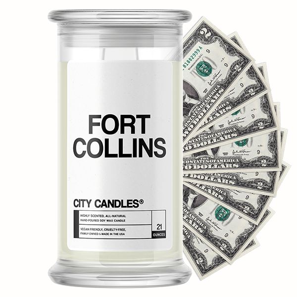 Fort Collins City Cash Candle