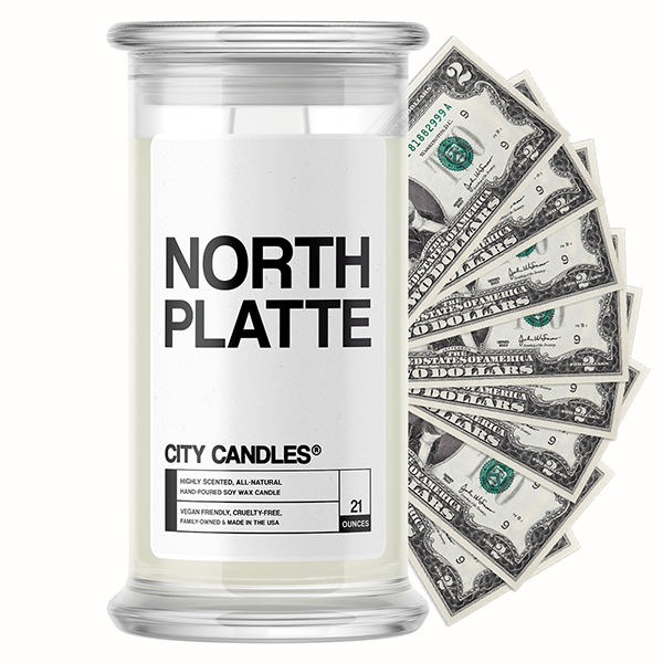 North Platte City Cash Candle