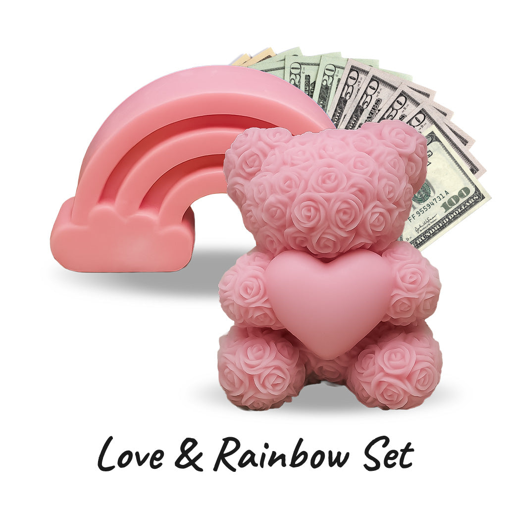LOVE RAINBOW COLLECTION CASH WAX MELT BUNDLE