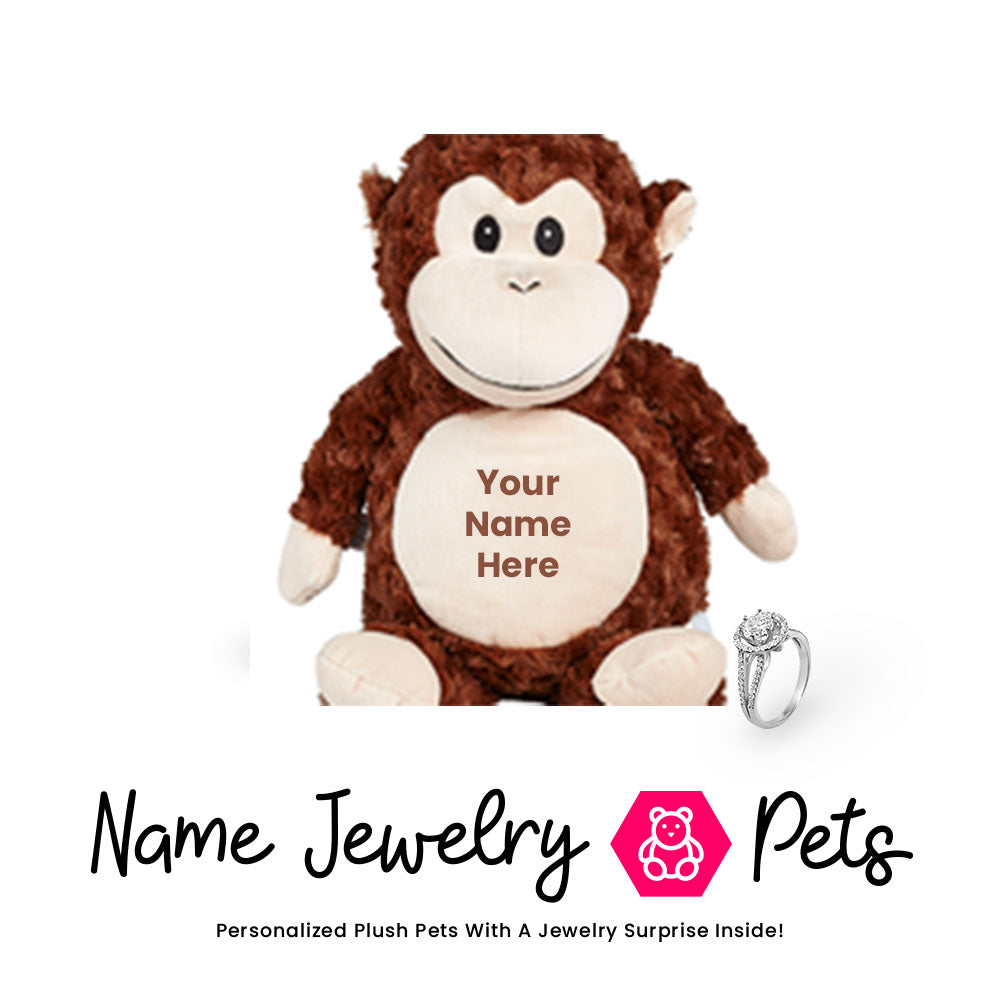 Monkey-1 Name Jewelry Pet