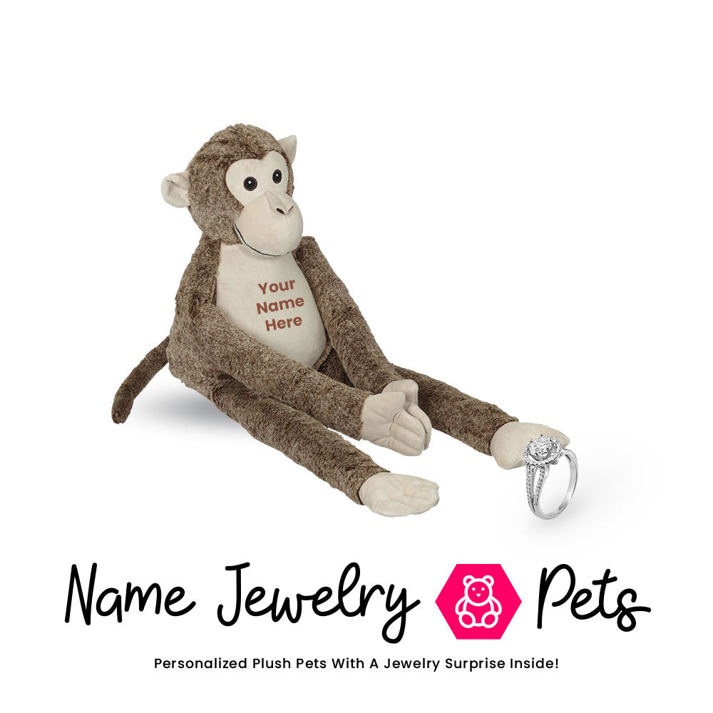 Monkey-3 Name Jewelry Pet