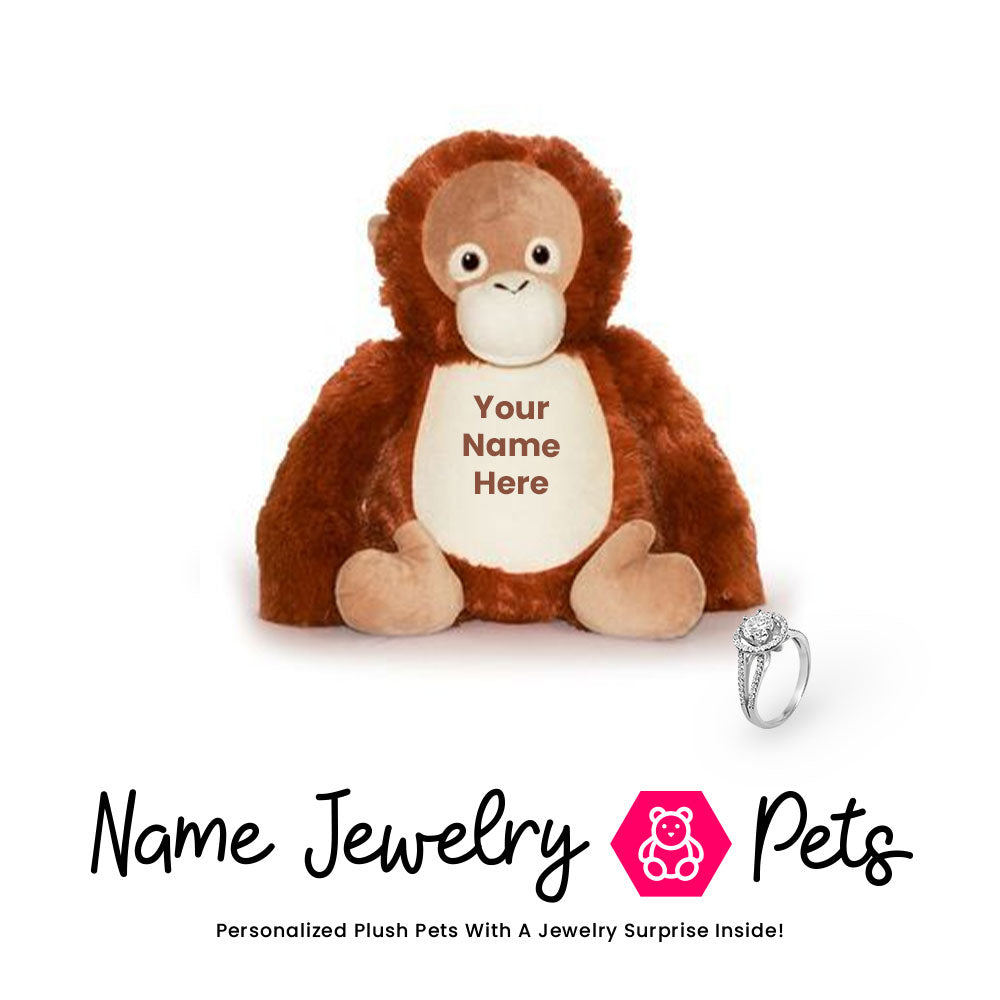 Monkey-4 Name Jewelry Pet