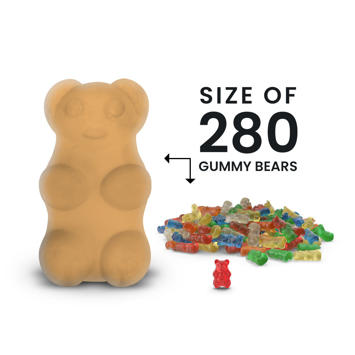 Pumpkin Spice GIANT Surprise Bear Wax Melt