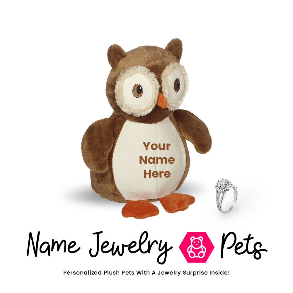 Owl-2 Name Jewelry Pet
