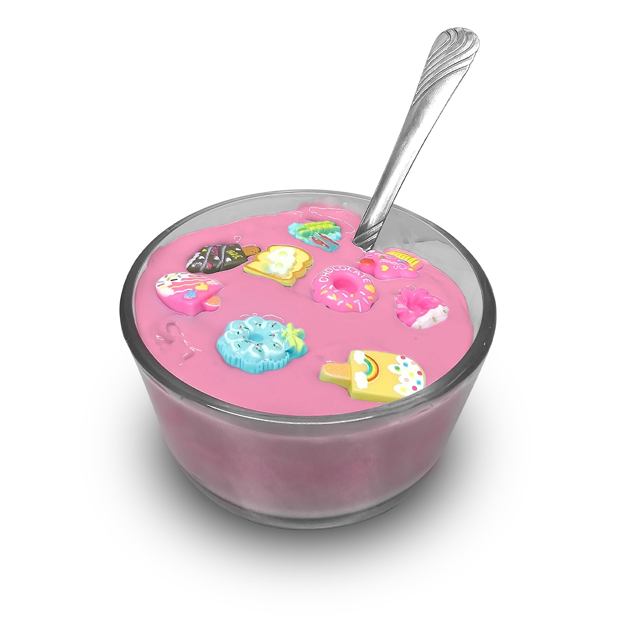 Pink Watermelon And Apricots Cereal Slimes