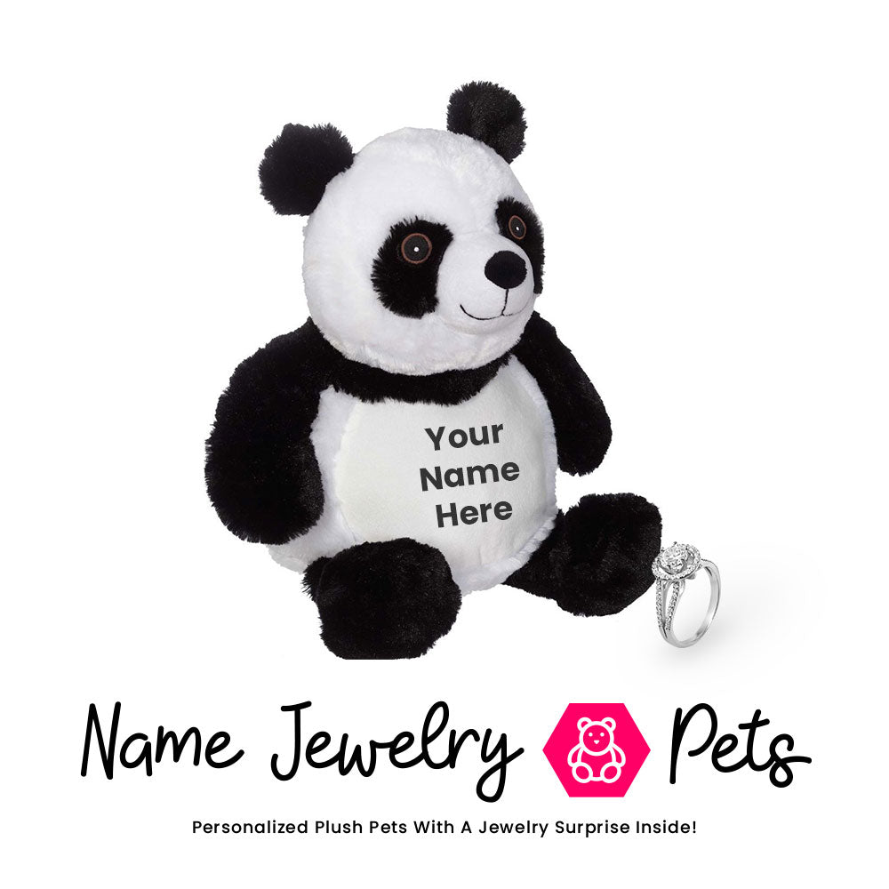 Panda Name Jewelry Pet