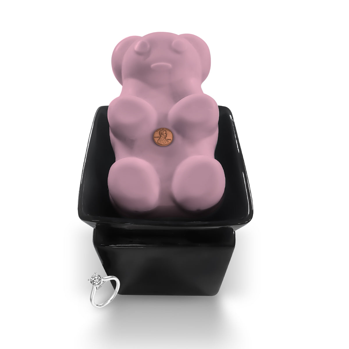 Black Cherries & Wine GIANT Jewelry Surprise Bear