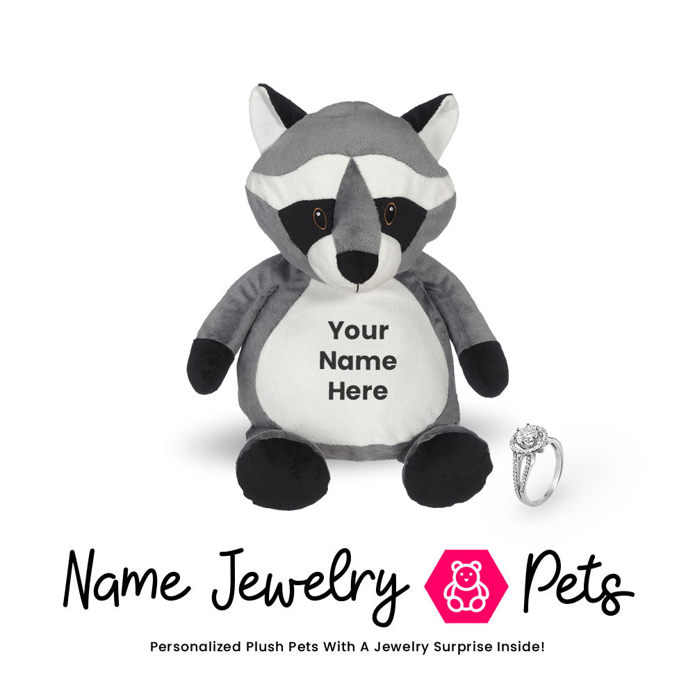 Racoon Name Jewelry Pet