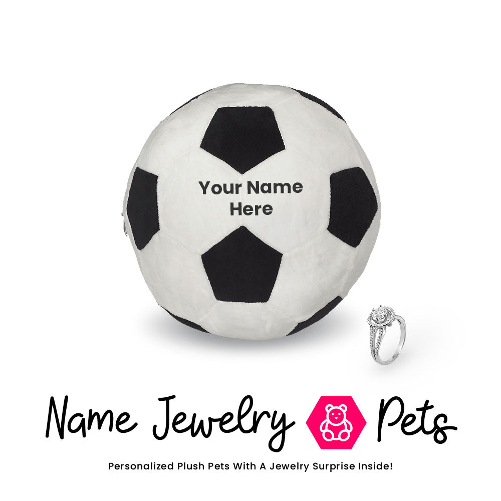 Soccer-ball Name Jewelry Pet