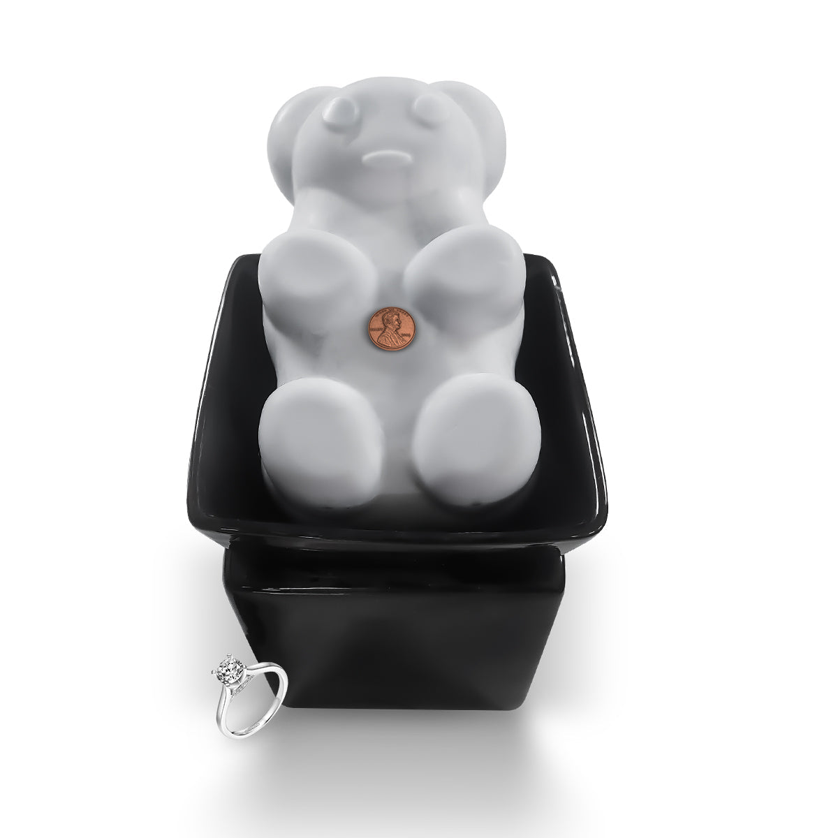 Caribbean Coconut GIANT Jewelry Surprise Bear