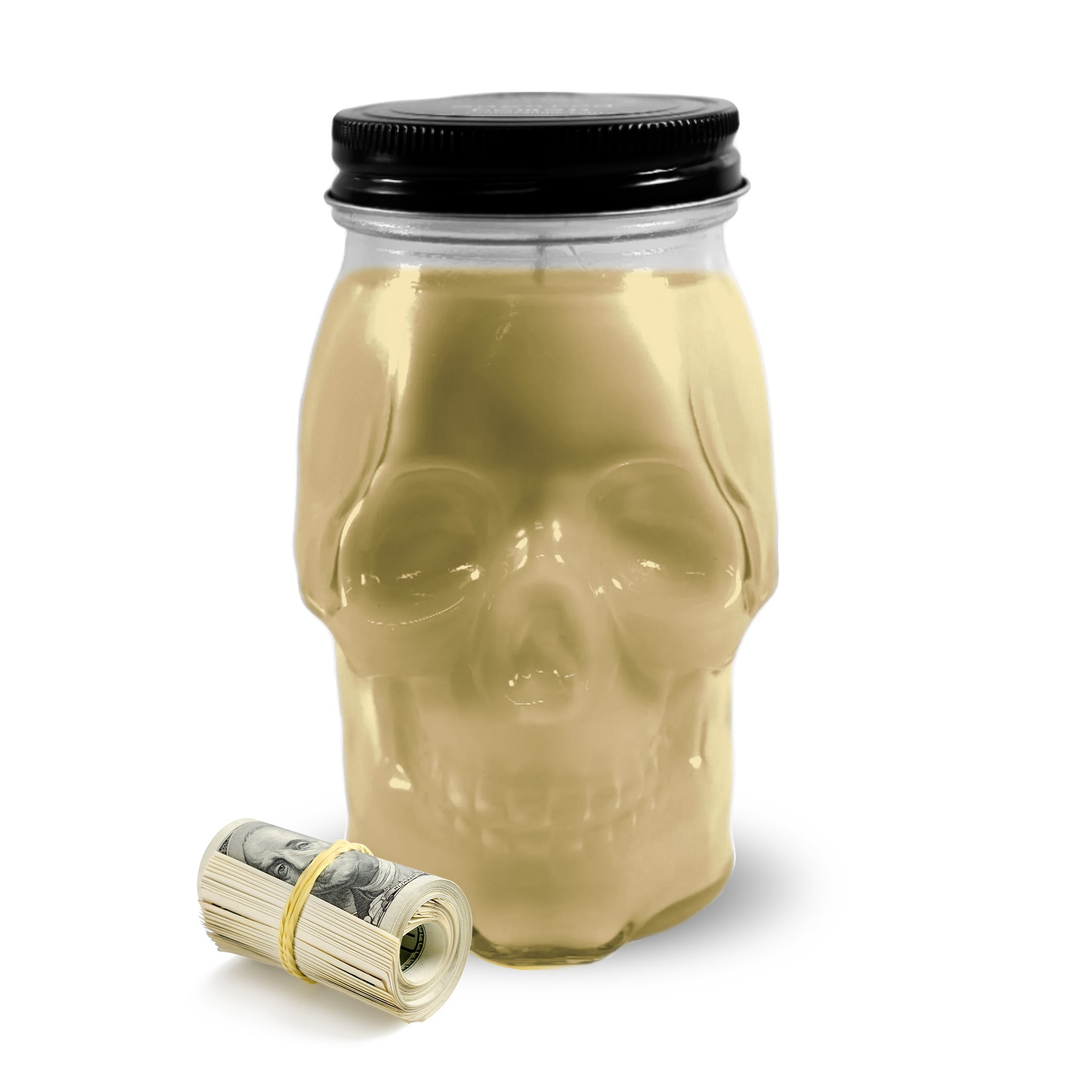 SUGAR COOKIE SKULL CASH CANDLE