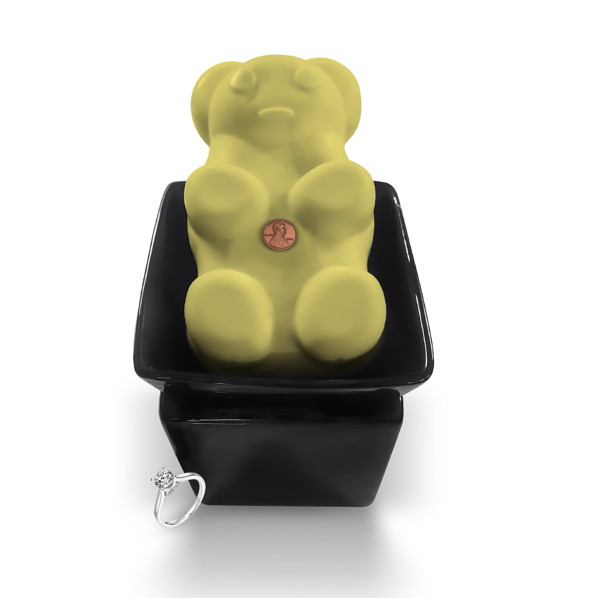 Footprints In The Sand GIANT Jewelry Surprise Bear