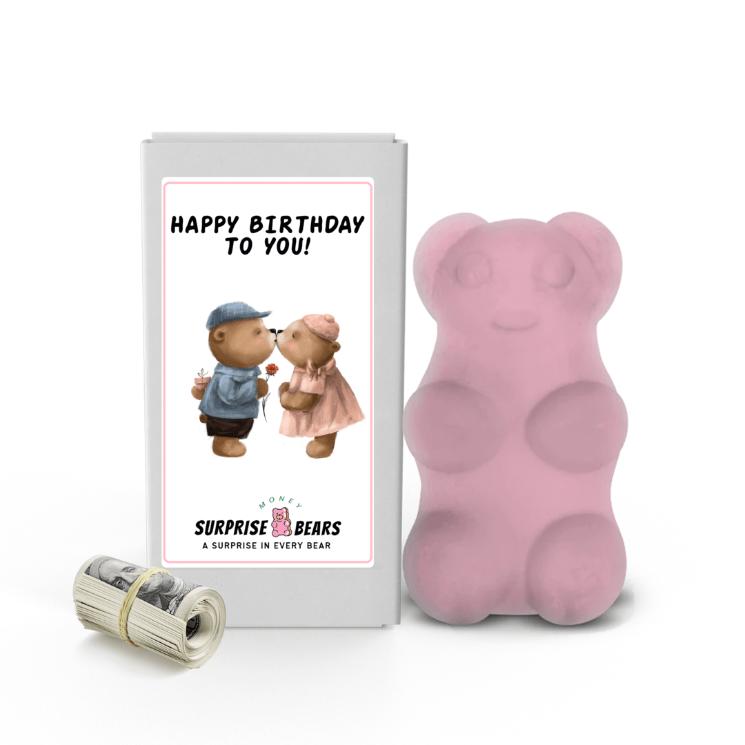 Happy Birthday to you! Cash Surprise Bear