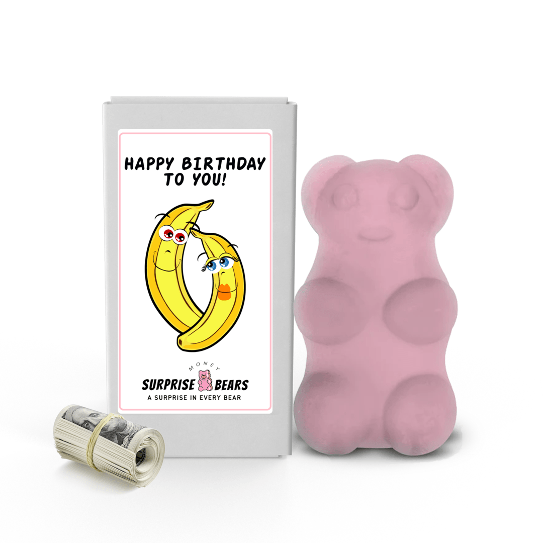 Happy Birthday to You! Cash Surprise Bear