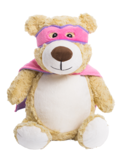 Cream Peach Teddy Bear