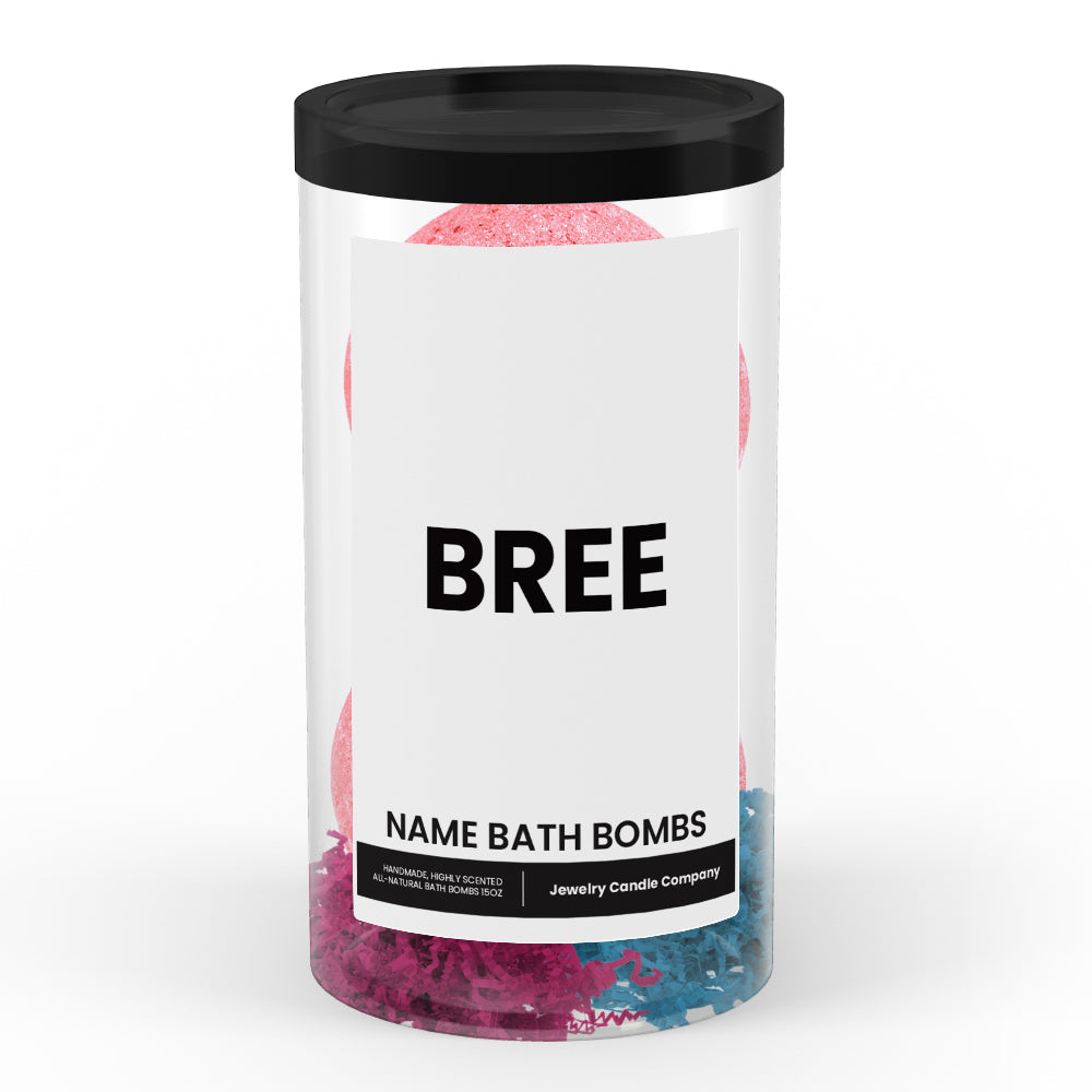 BREE Name Bath Bomb Tube