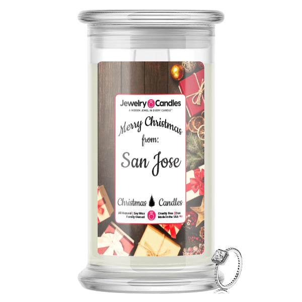 Merry Christmas From SAN JOSE  Jewelry Candles