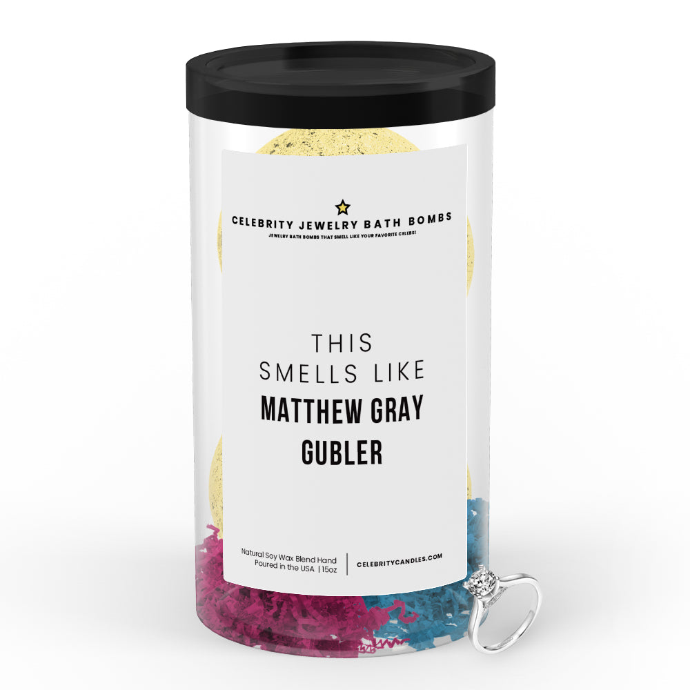 This Smells Like Matthew Gray Gubler Celebrity Jewelry Bath Bombs