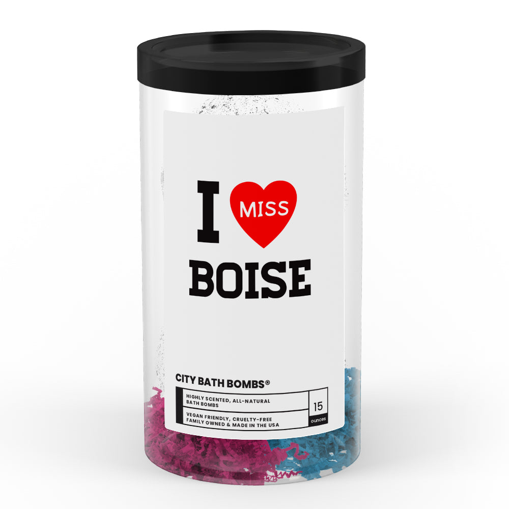 I miss Boise City Bath Bombs