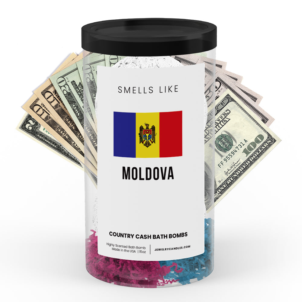 Smells Like Moldova Country Cash Bath Bombs