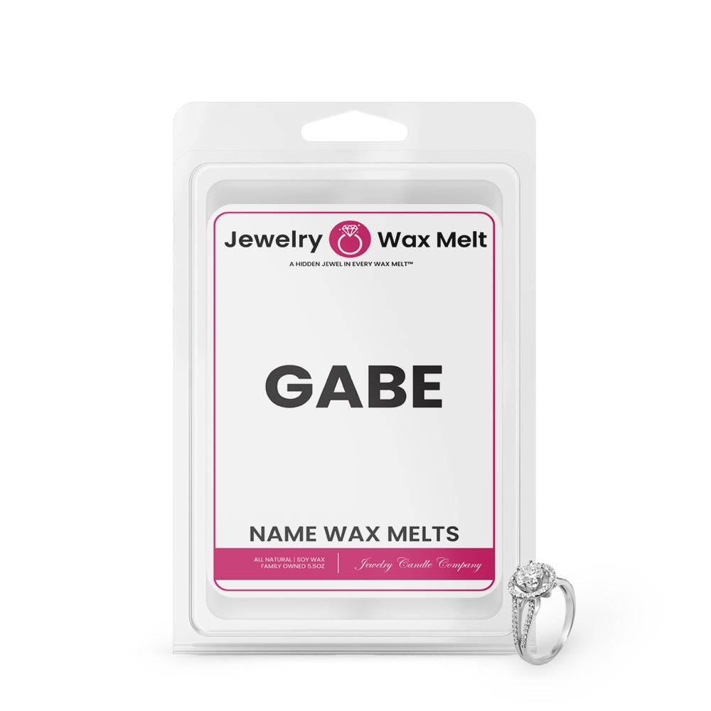 GABE Name Jewelry Wax  Melts
