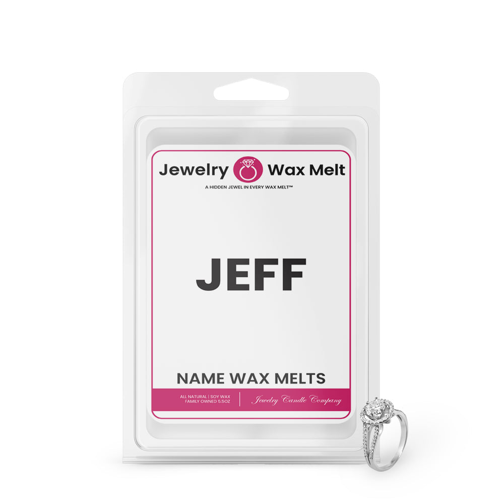 JEFF Name Jewelry Wax Melts
