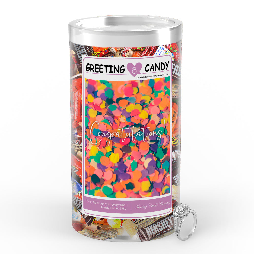 Congratulations Greetings Candy