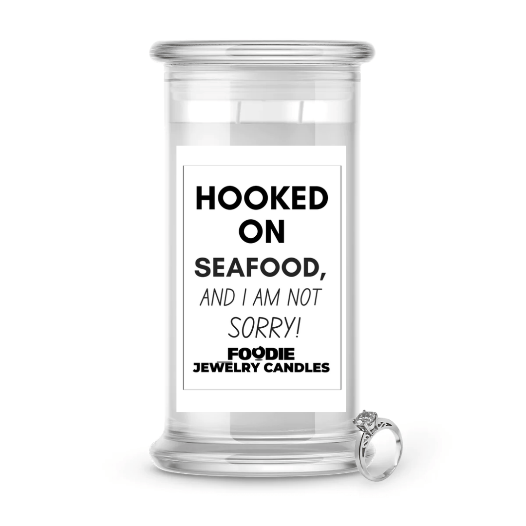 Hooked on Seafood, and i am not sorry!  | Foodie Jewelry Candles