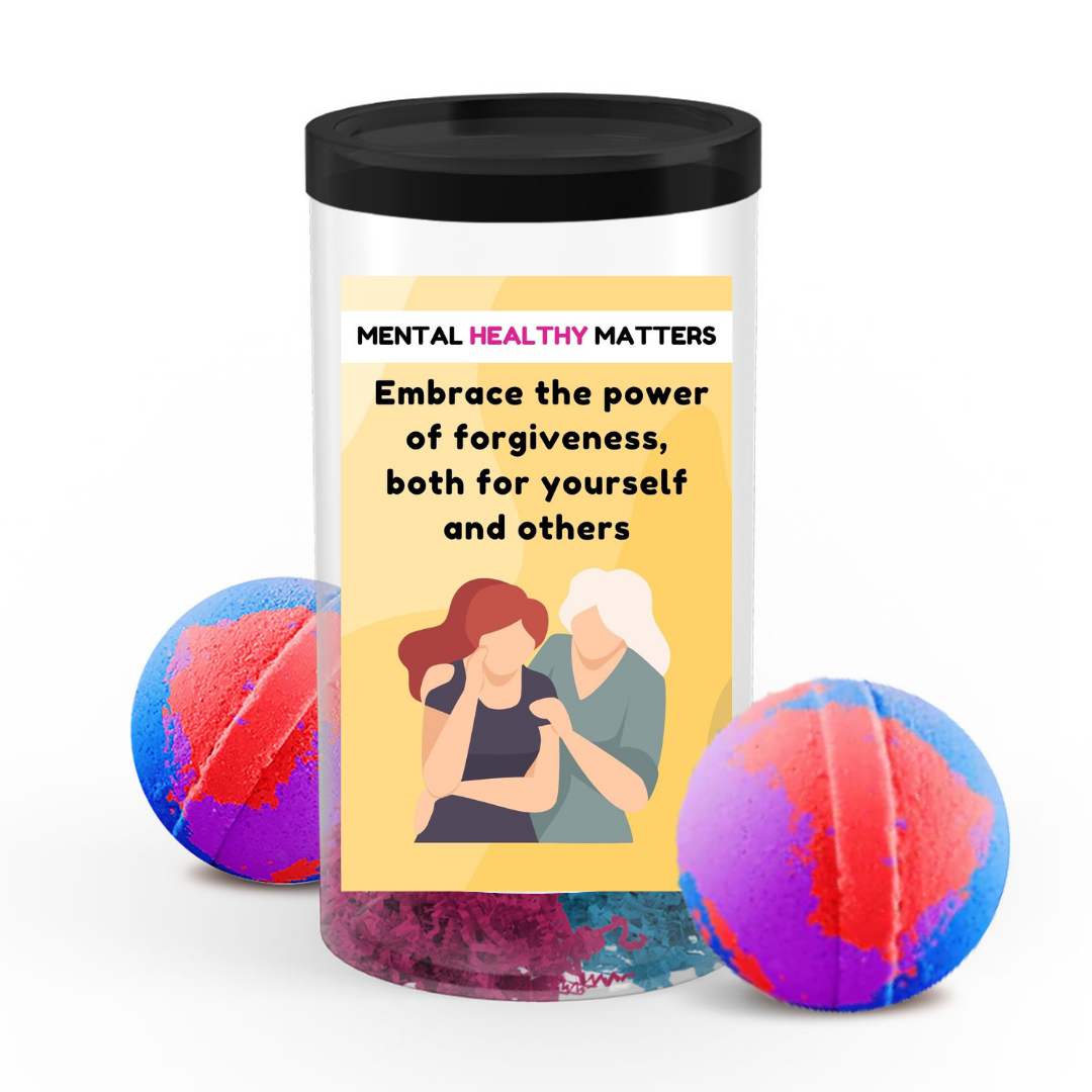 EMBRACE THE POWER OF FORGIVENESS, BOTH FOR YOURSELF AND OTHERS | MENTAL HEALTH  BATH BOMBS