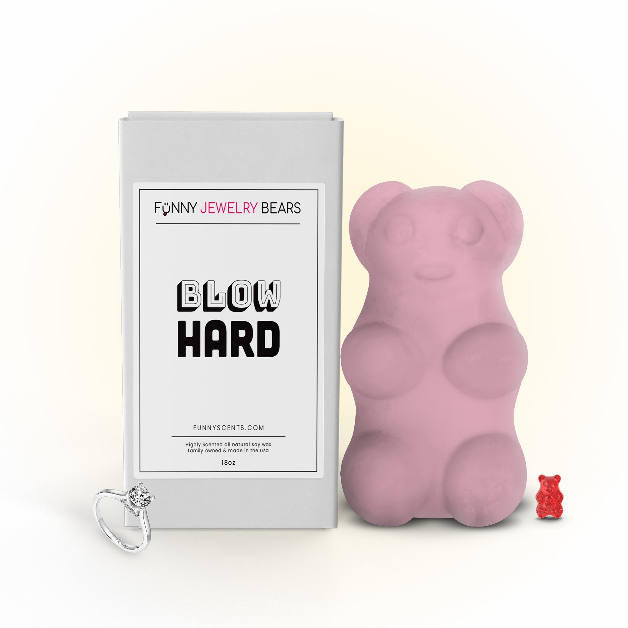 Blow Hard Jewelry Funny Candles