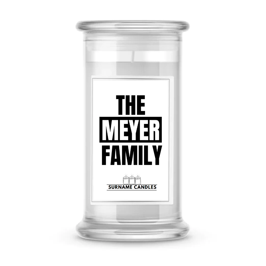 The Meyer Family | Surname Candles