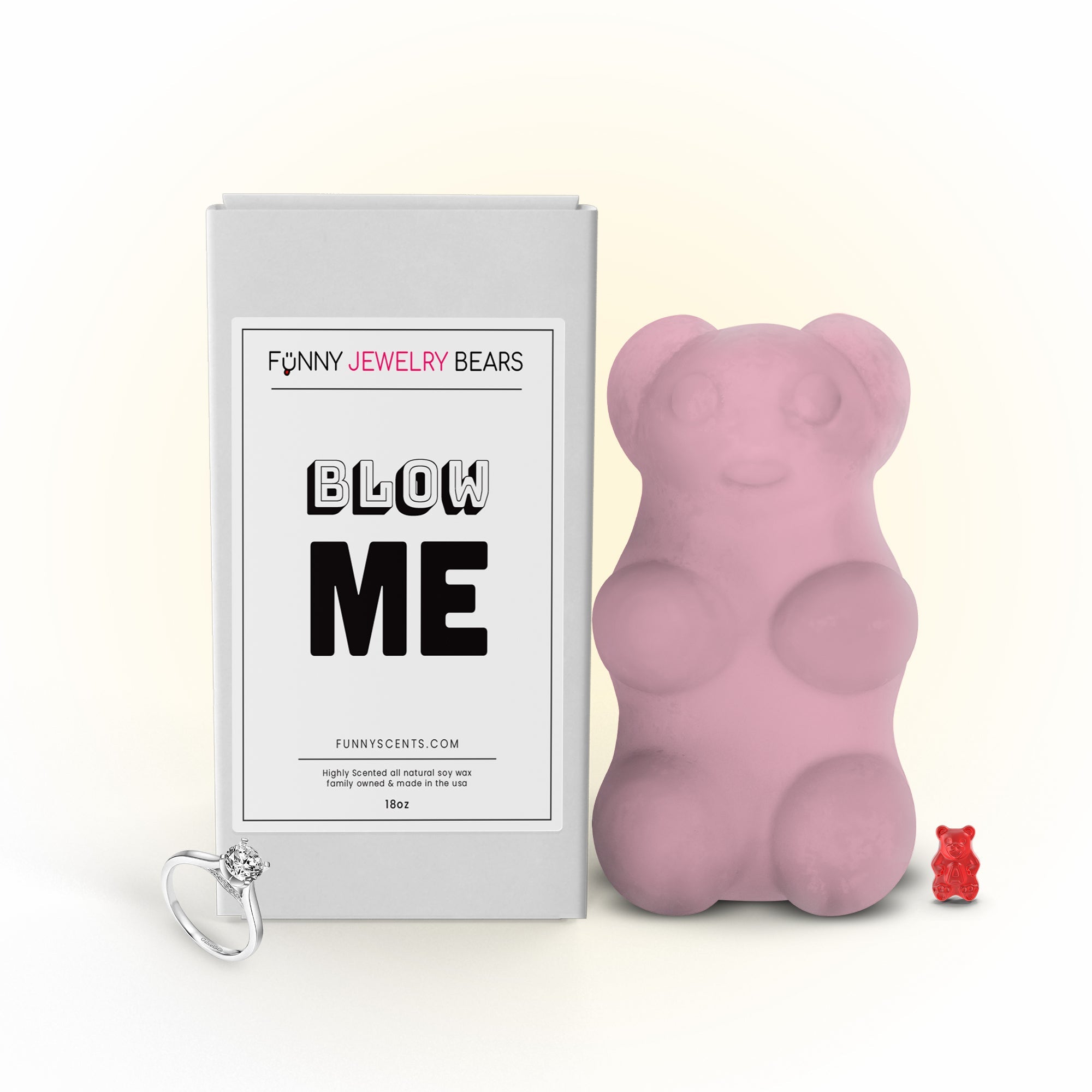 Blow Me Jewelry Funny Candles