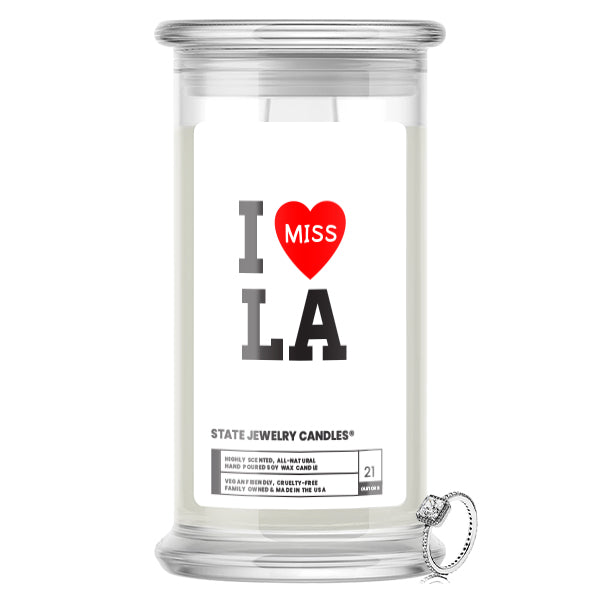 I miss LA State Jewelry Candle