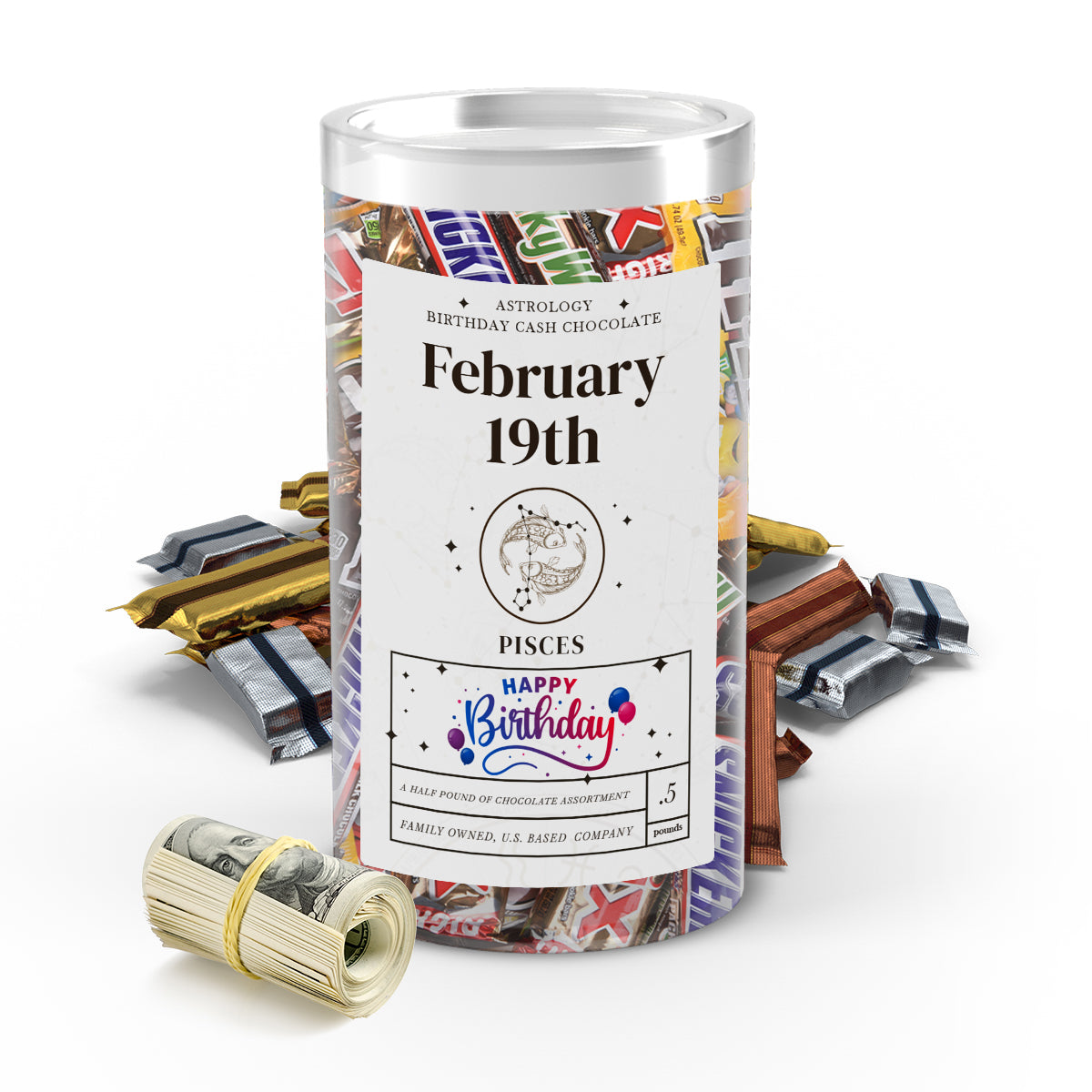 PISCES | ASTROLOGY BIRTHDAY CASH CHOCOLATE