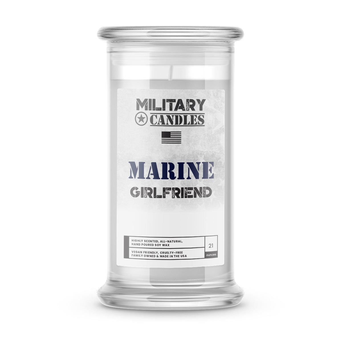 MARINE Girlfriend | Military Candles