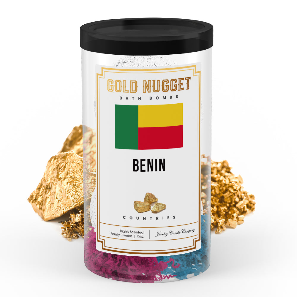 Benin Countries Gold Nugget Bath Bombs