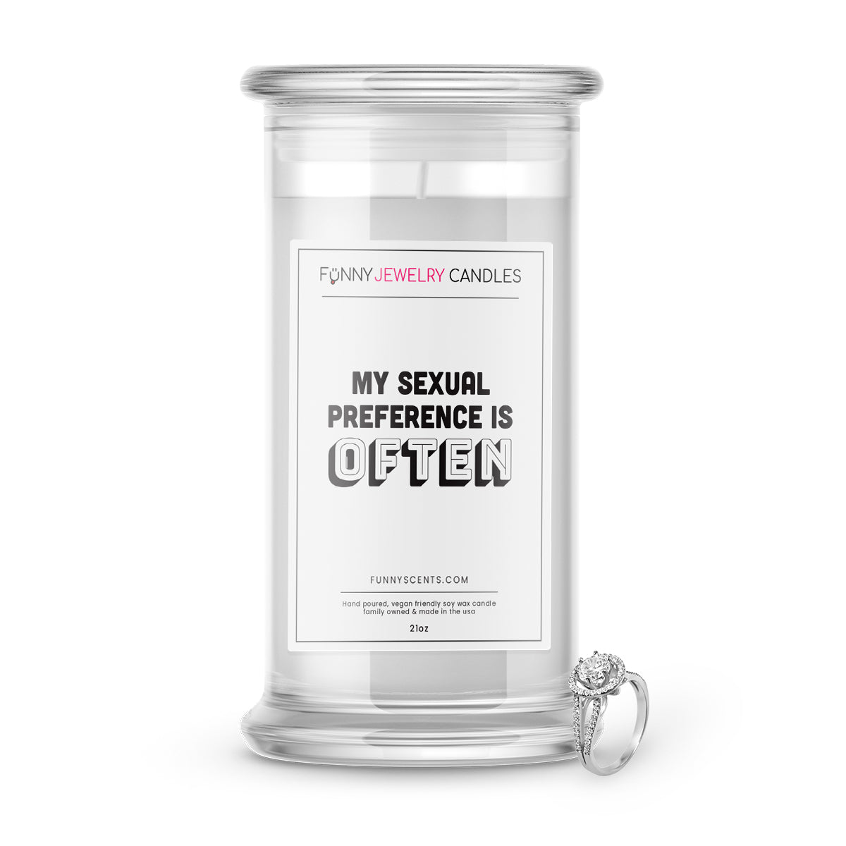 My Sexual Preference is often Jewelry Funny Candles