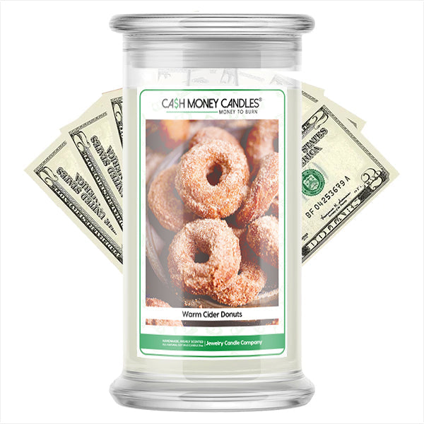 Warm Cider Donuts Cash Money Candles