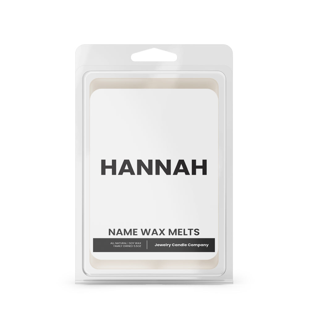 HANNAH Name Wax Melts