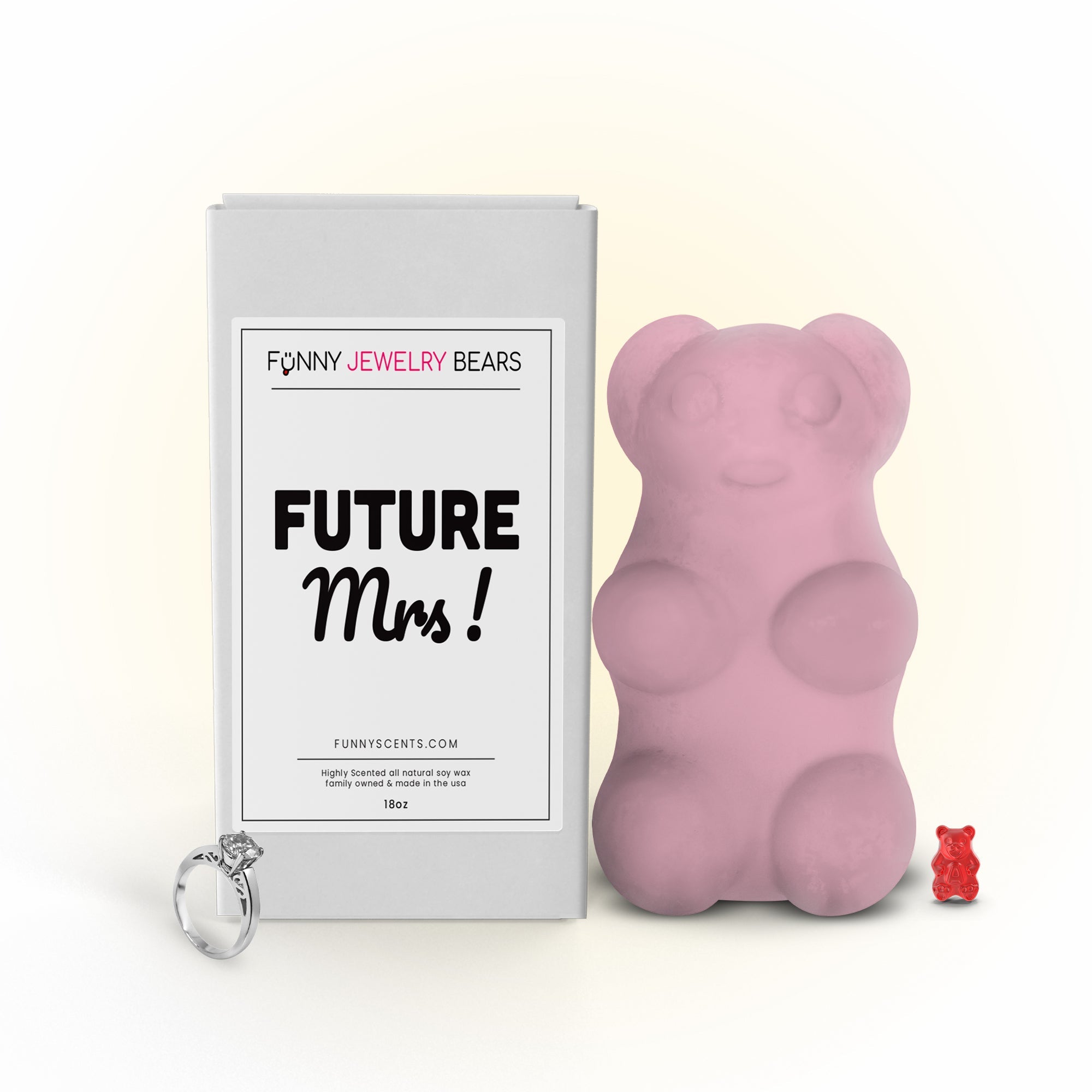 Future Mrs.! Funny Jewelry Bear Wax Melts