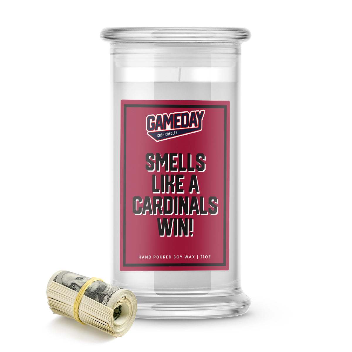 Arizona Cardinals Cash Candle