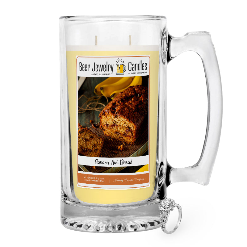 Banana Nut Bread Beer Jewelry Candle