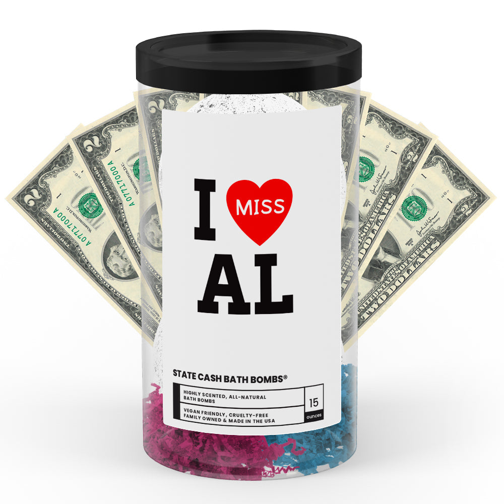 I miss AL State Cash Bath Bombs