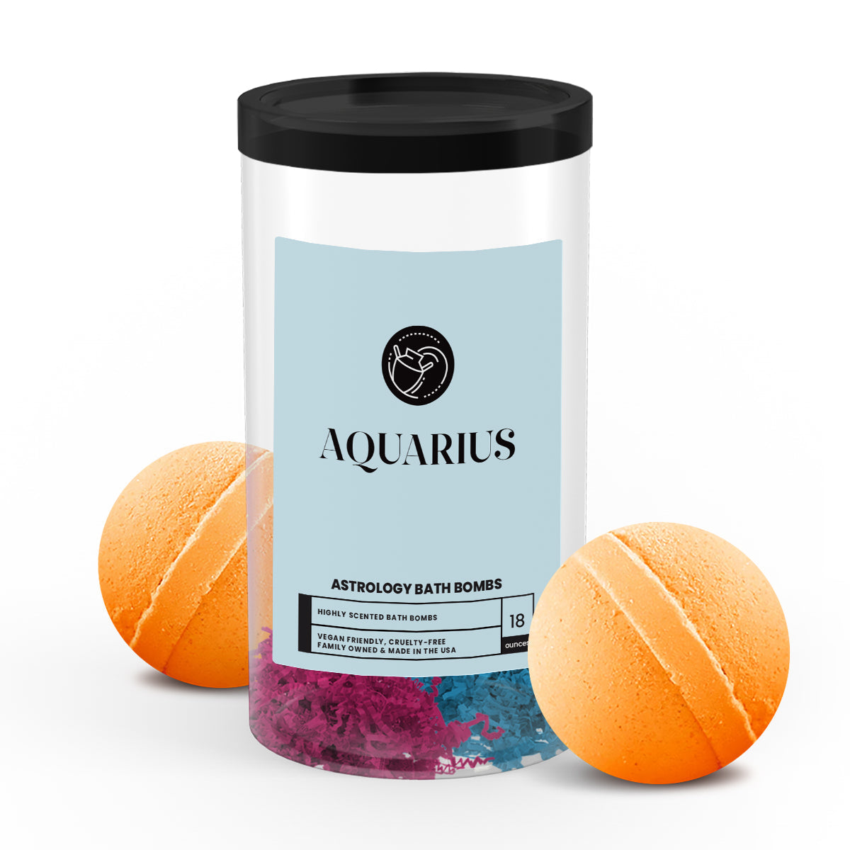 Aquarius Astrology Bath Bombs